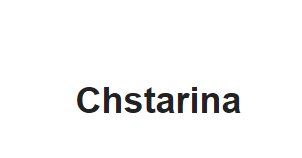 英国商标：Chstarina