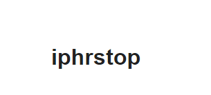 英国商标：iphrstop