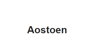 英国商标：Aostoen