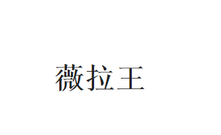 商标转让：薇拉王