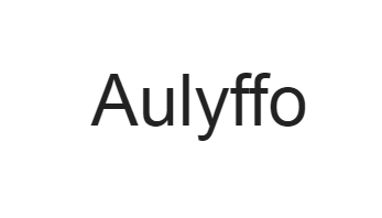 欧盟商标：Aulyffo  11、21类