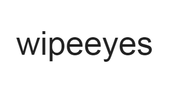 美国商标9类：wipeeyes