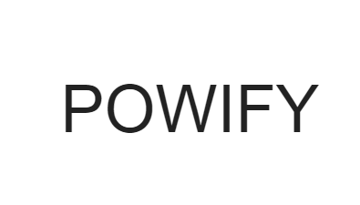 美国商标21类：POWIFY